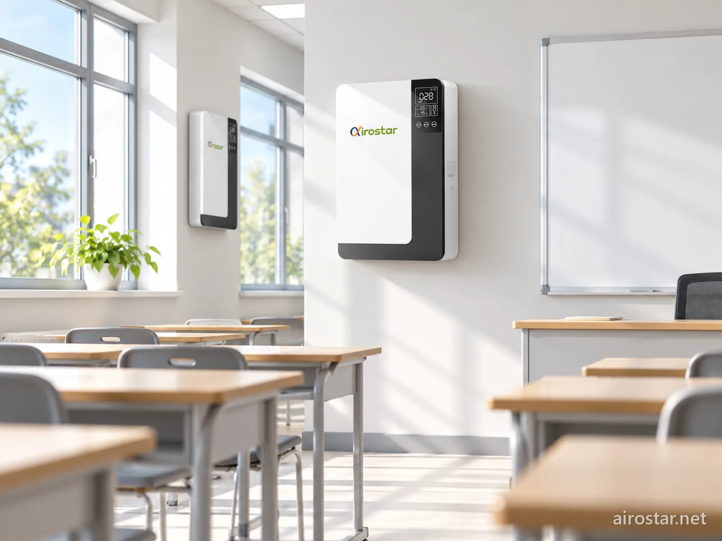 Airostar AIRO-A1 ısı geri kazanım cihazı: Okullar