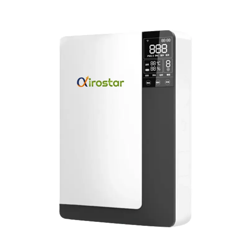 Airostar AIRO-A1 duvar tipi ısı geri kazanım cihazı ön görünüş